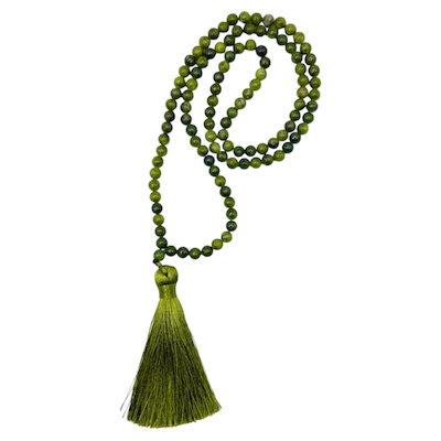6mm Canadian Jade Mala Beads